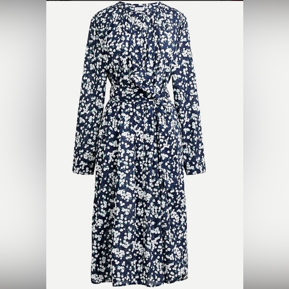 NWT J Crew little blooms tunic dress